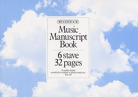 Manuscript Book 12 Pages 6 Staves